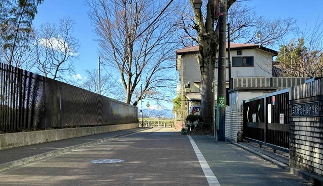 七中の通り